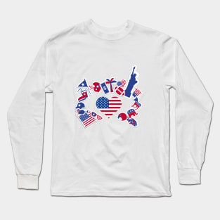 I love America Long Sleeve T-Shirt